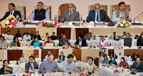 J&K Chief Secretary, MHA official review CSS progress in Srinagar