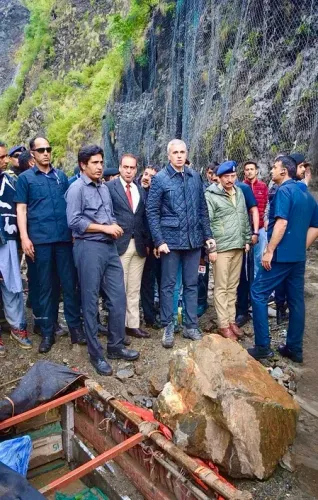 J&K CM Omar Abdullah visits Rajouri flood zones, assures full govt support