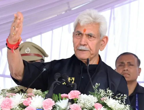 What Line Did J&K L-G Draw Regarding Police and Development?