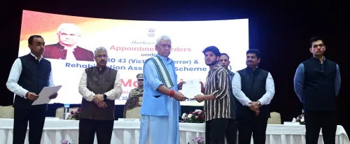 Compassionate Support: J&K L-G Awards Jobs to Families of Terror Victims
