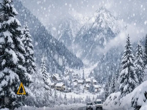 Will J&K Experience Moderate to Heavy Snowfall Starting January 22?