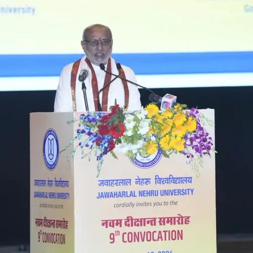 क्या उपराष्ट्रपति ने जेएनयू में राष्ट्र-निर्माण में योगदान का आह्वान किया?