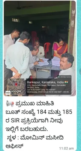 Joshi Alleges Massive Fraud in Karnataka Voter List Revision