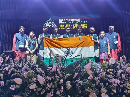 Joshi Hails India's 5 Gold Medals at IPhO 2026