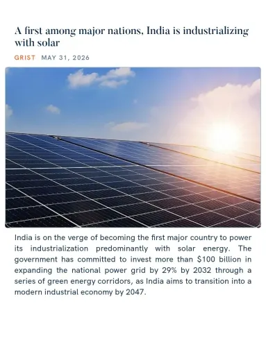 Joshi Highlights India's Solar Industrialisation Lead