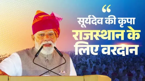 Joshi highlights Rajasthan's solar gains under PM Modi schemes