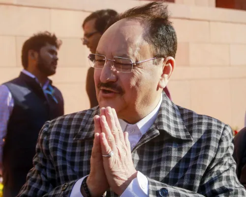 J.P. Nadda Begins Two-Day Visit to Jaipur Amid Speculations of Organizational Changes