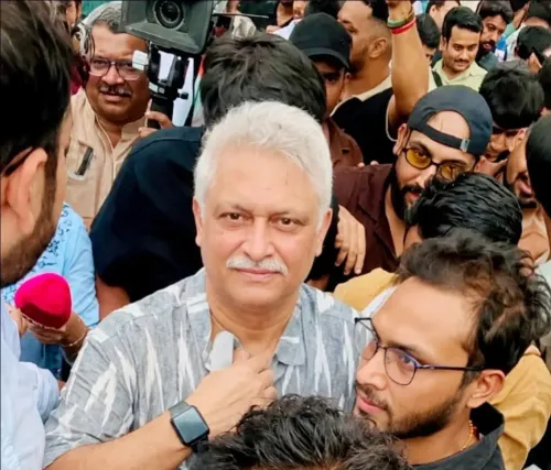 जेपीएससी पेपर लीक आंदोलन: पीयूष मिश्रा रांची पहुंचे, बोले- 'आपकी आवाज़ जायज़', गाया 'आरंभ है प्रचंड'