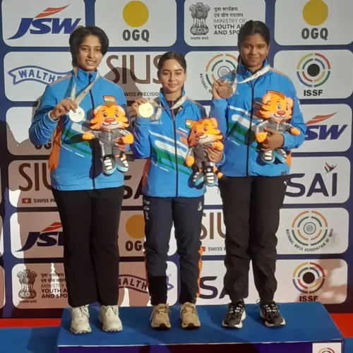 How Did India Achieve a Clean Sweep in Women’s Air Rifle at the Jr World Cup?