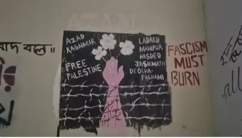 Kolkata Police Launch New Suo Motu Investigation Into Controversial Graffiti at Jadavpur University