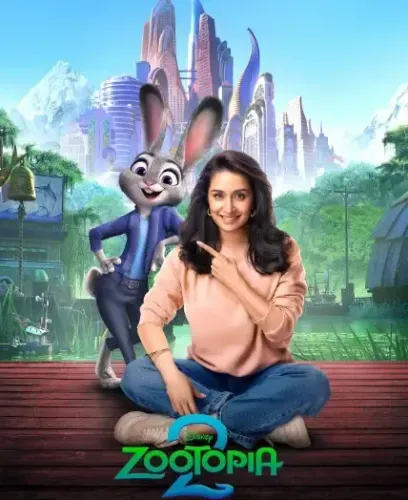 'जूटोपिया 2' में 'जुडी हॉप्स' की आवाज बनेंगी श्रद्धा कपूर