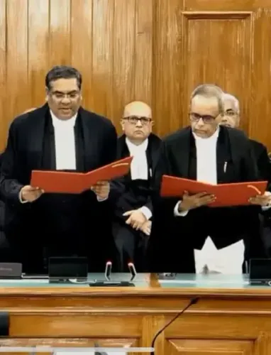 Justice Joymalya Bagchi Sworn in as Supreme Court Judge