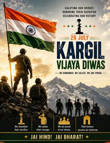 Kargil Vijay Diwas 2025: K S Chitra, Khushbu, Unni Mukundan honour war martyrs