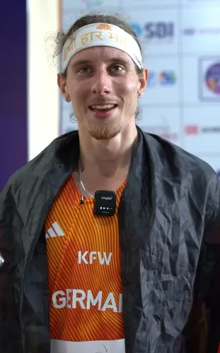 How is German Para Athlete Maximilian Honoring India with His Unique Headband?