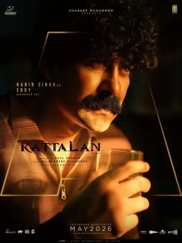 Kabir Duhan Singh plays Eddy in Antony Varghese's pan-Indian action thriller Kattalan