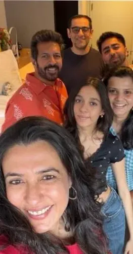 Mini Mathur & Kabir Khan drop daughter Sairah off at college