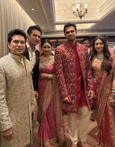 Mohammad Kaif Celebrates Arjun Tendulkar and Saaniya Chandhok's Wedding