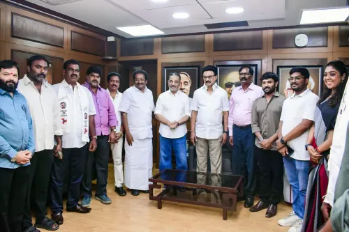 Kamal Haasan to Boost DMK Alliance Campaign in Tamil Nadu