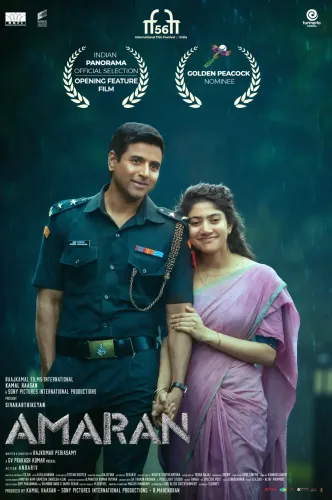 Is Kamal Haasan Proud of Sivakarthikeyan's 'Amaran' as the Opening Film for IFFI?