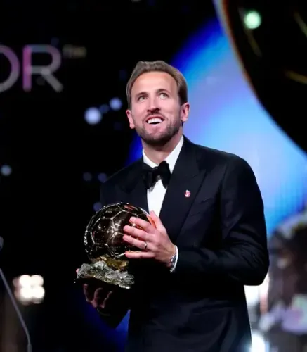 Harry Kane wins 2026 Ballon d'Or, first Englishman in 25 years to claim award