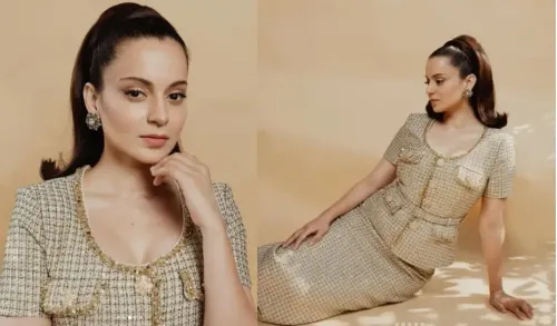 Kangana Ranaut Embraces Vintage Style for 'Emergency' Promotion on 'Bigg Boss 18'