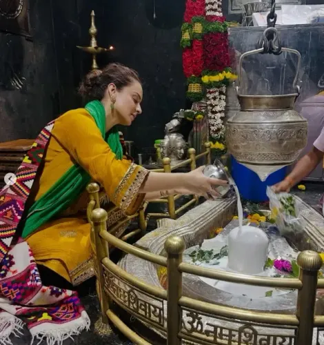 Did Kangana Ranaut Just Complete a 10-Year Pilgrimage to All 12 Jyotirlingas?