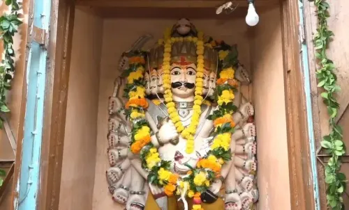 Kanpur's Dashanan Temple opens once a year on Dussehra to worship Ravana