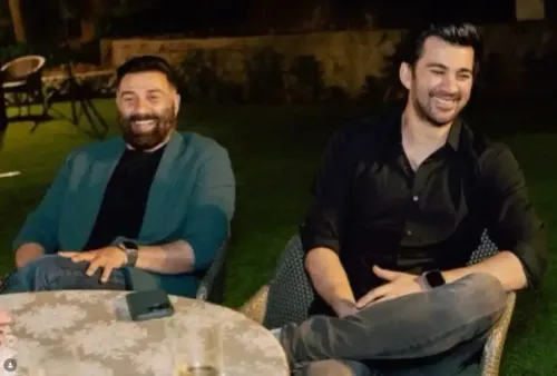 Karan Deol calls Sunny Deol his greatest fortune in birthday tribute