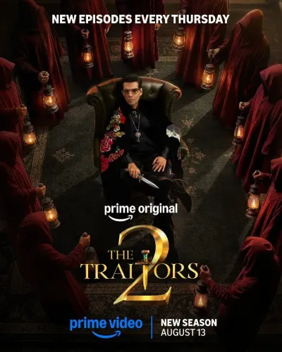 Karan Johar returns to host The Traitors Season 2 on Prime Video from August 13