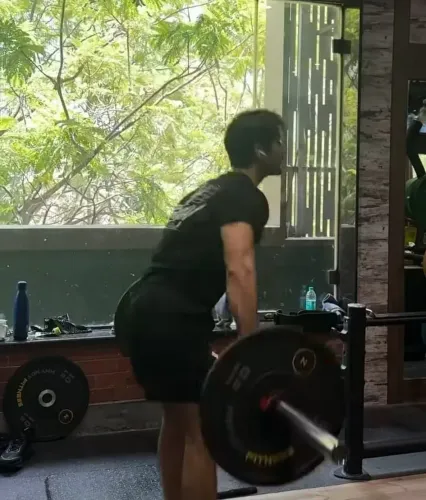 Karan Tacker's 90-day gym transformation: strength, discipline, and a pool moment with nephew