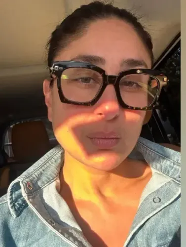 What question does Kareena Kapoor pose as she heads to work?