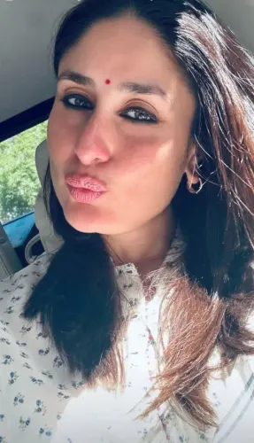 Kareena Kapoor Showcases Her Bindi with a Sridevi Touch