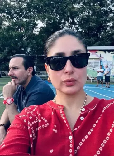 Kareena Kapoor Khan Shares Sweet ‘Soccer Duties’ Moment with Saif Ali Khan