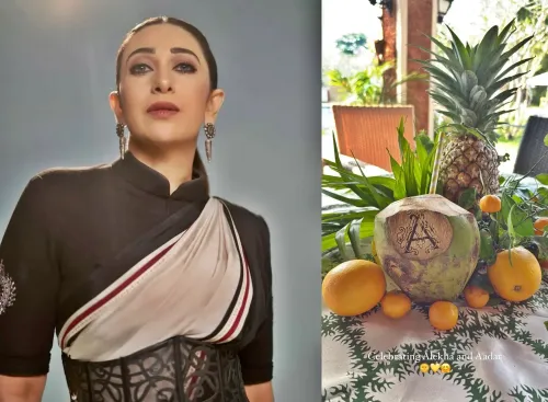Karisma Kapoor Shares Joy for Cousin's Wedding