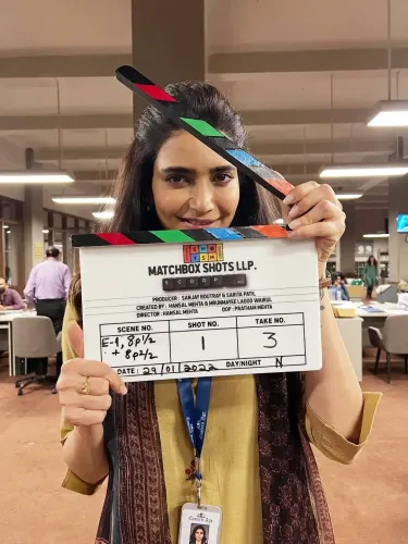 Did Karishma Tanna Just Share Nostalgic BTS Moments from "Scoop"?