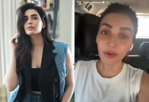 Karishma Tanna Provides Health Update, Recovers from Cold and Cough