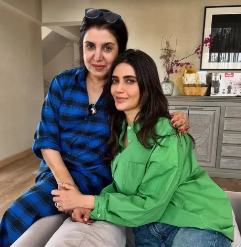 What Moments Did Karishma Tanna Share in Her April Dump with Farah Khan?