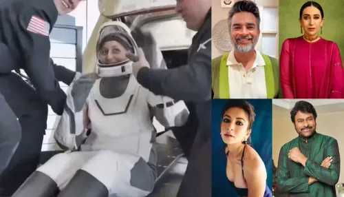 Karisma Kapoor, R Madhavan, Kriti Kharbanda, and Other Bollywood Stars Celebrate Sunita Williams' Earth Return