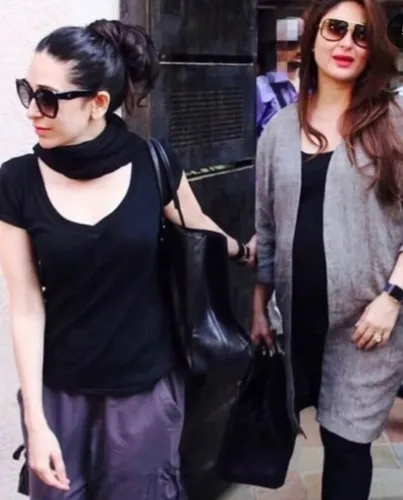 Did Karisma Kapoor Just Share an Adorable Throwback of a Pregnant Kareena Kapoor?