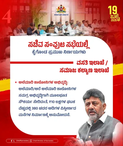 Karnataka Cabinet Key Decisions: CM DK Shivakumar Chairs Meeting