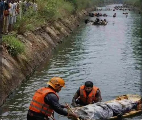 What Happened in the Karnataka Canal Tragedy? Second Body Recovered, Search Continues for Missing Family Members