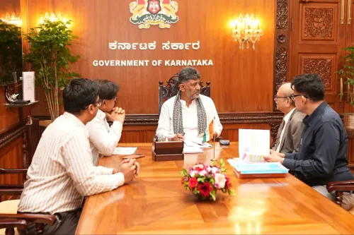 Karnataka CM DK Shivakumar meets Regional Imbalance panel chief