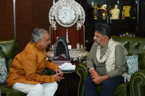 Karnataka Council Chairman Horatti meets CM Shivakumar amid no-confidence motion threat