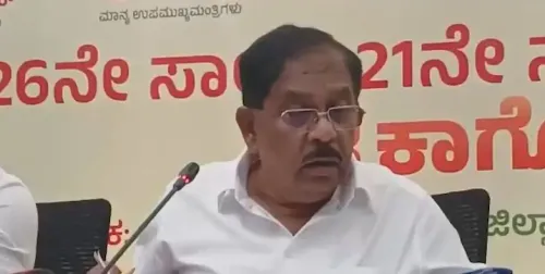 Karnataka drought: Deputy CM Parameshwara calls for united House debate, Centre's aid