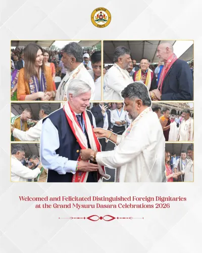 Karnataka thanks 13 envoys who attended Mysuru Dasara 2026