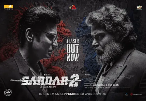 Sardar 2 teaser: S J Suryah's Black Dagger steals the show in Karthi spy thriller