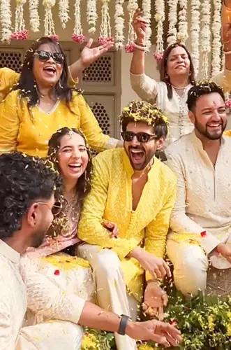 Is Kartik Aaryan Thrilled for His Sister Kritika's Haldi Ceremony?