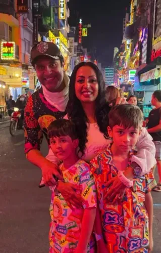 Kashmera Shah, Krushna Abhishek's twins Rayaan, Krishaang turn 9