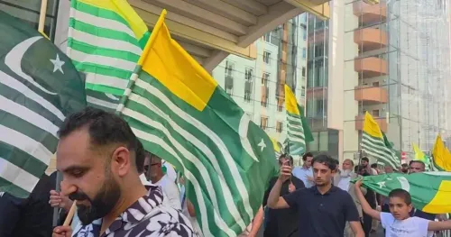 Kashmiri diaspora marches in Brussels, demands UN action over PoK killings