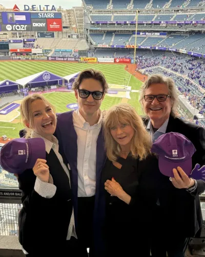 Kate Hudson celebrates Ryder Robinson's college graduation with Goldie Hawn